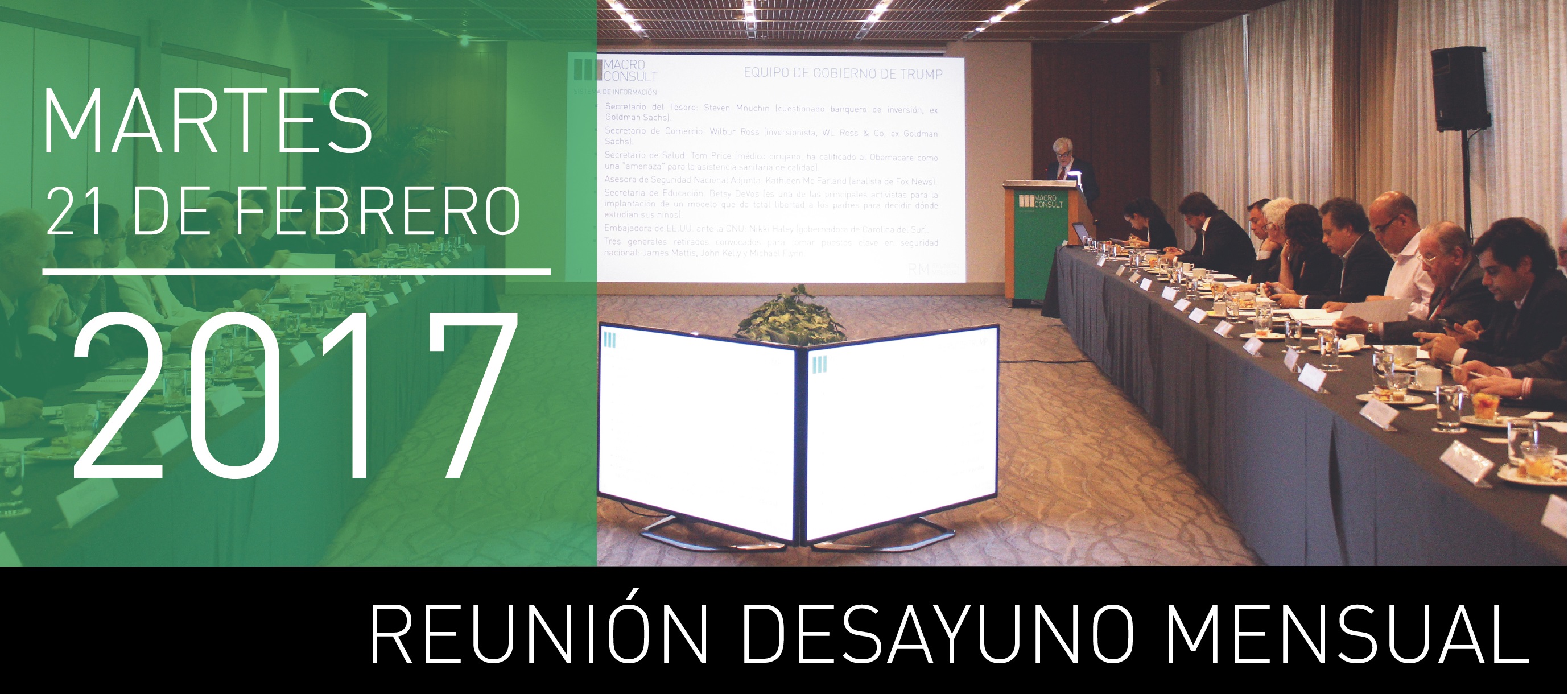 Reunión Desayuno Mensual – Febrero 2017